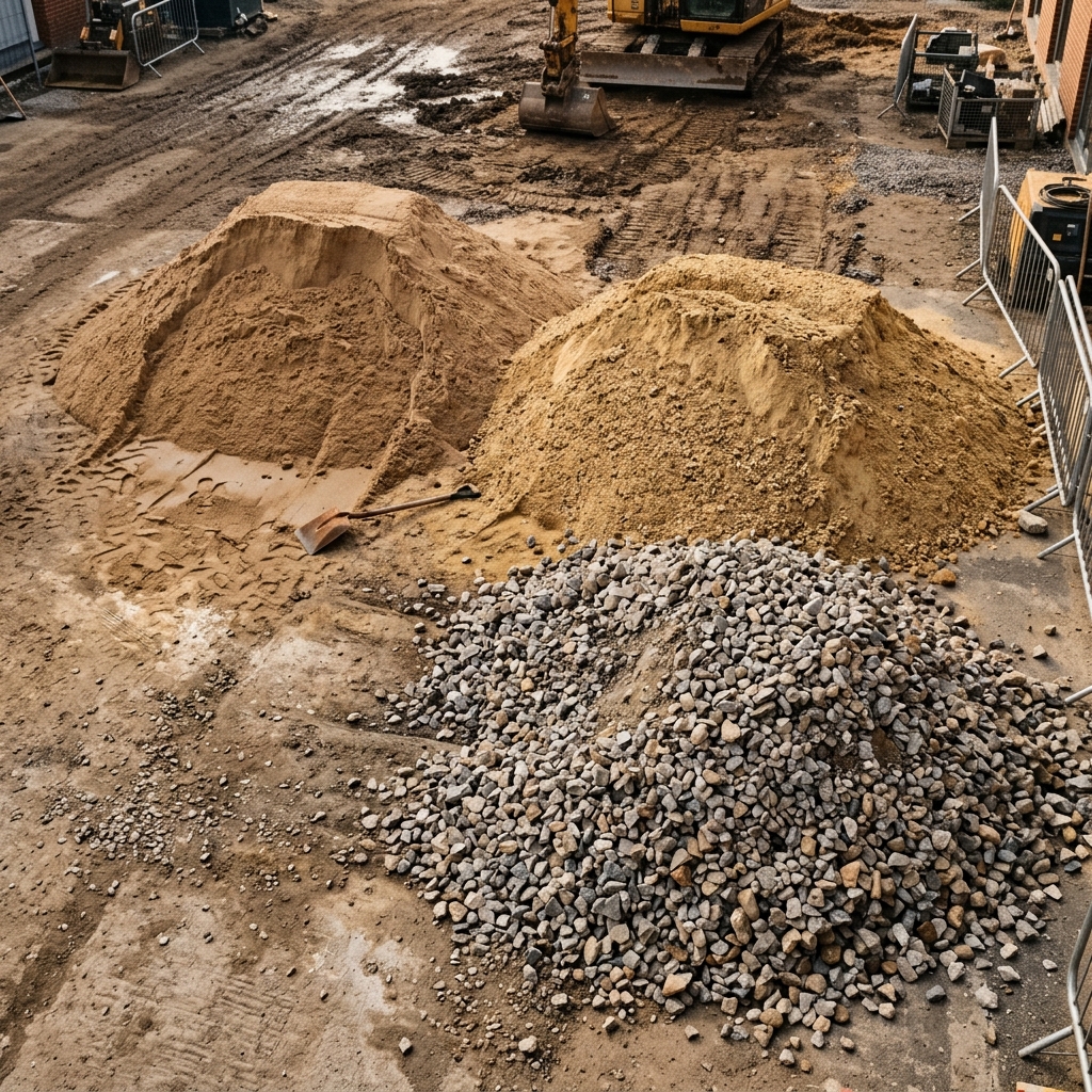 Areia grossa para concreto em Ipojuca